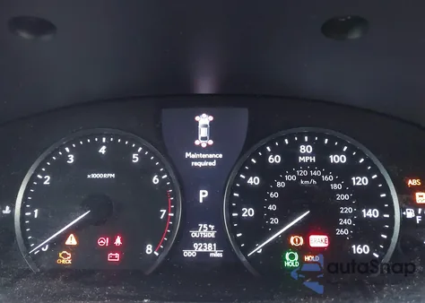 2015 Lexus Ls 460 L z USA, uszkodzony, nr VIN JTHGL5EF6F5055823